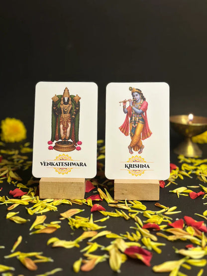 Balgyan Hindu Gods Flashcards with Free God Sticker Sheet