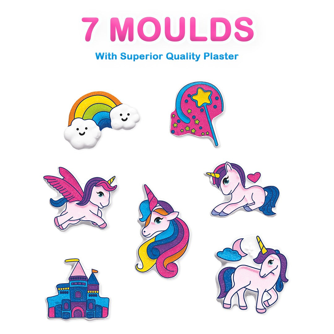 BalGyan™ DIY Unicorn Mould & Paint Craft Kit – Make, Paint & Play! (Ages 3+)